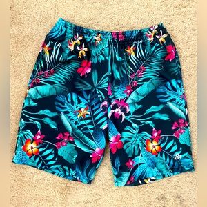 Jungle print shorts